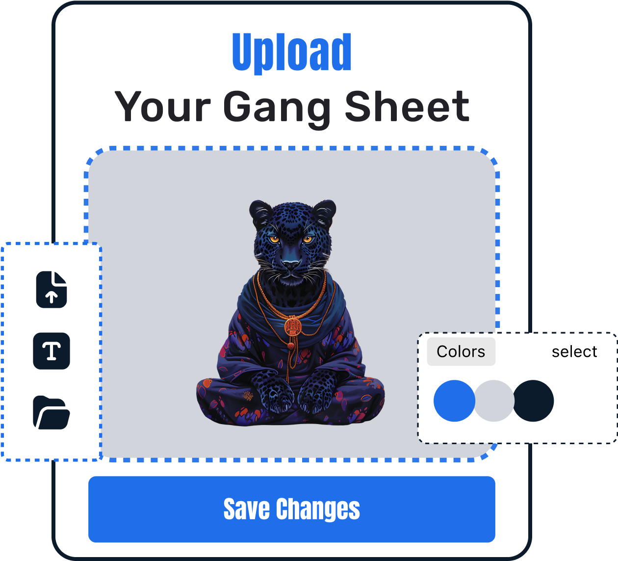 Order Custom DTF Gang Sheets – Upload Your Design
