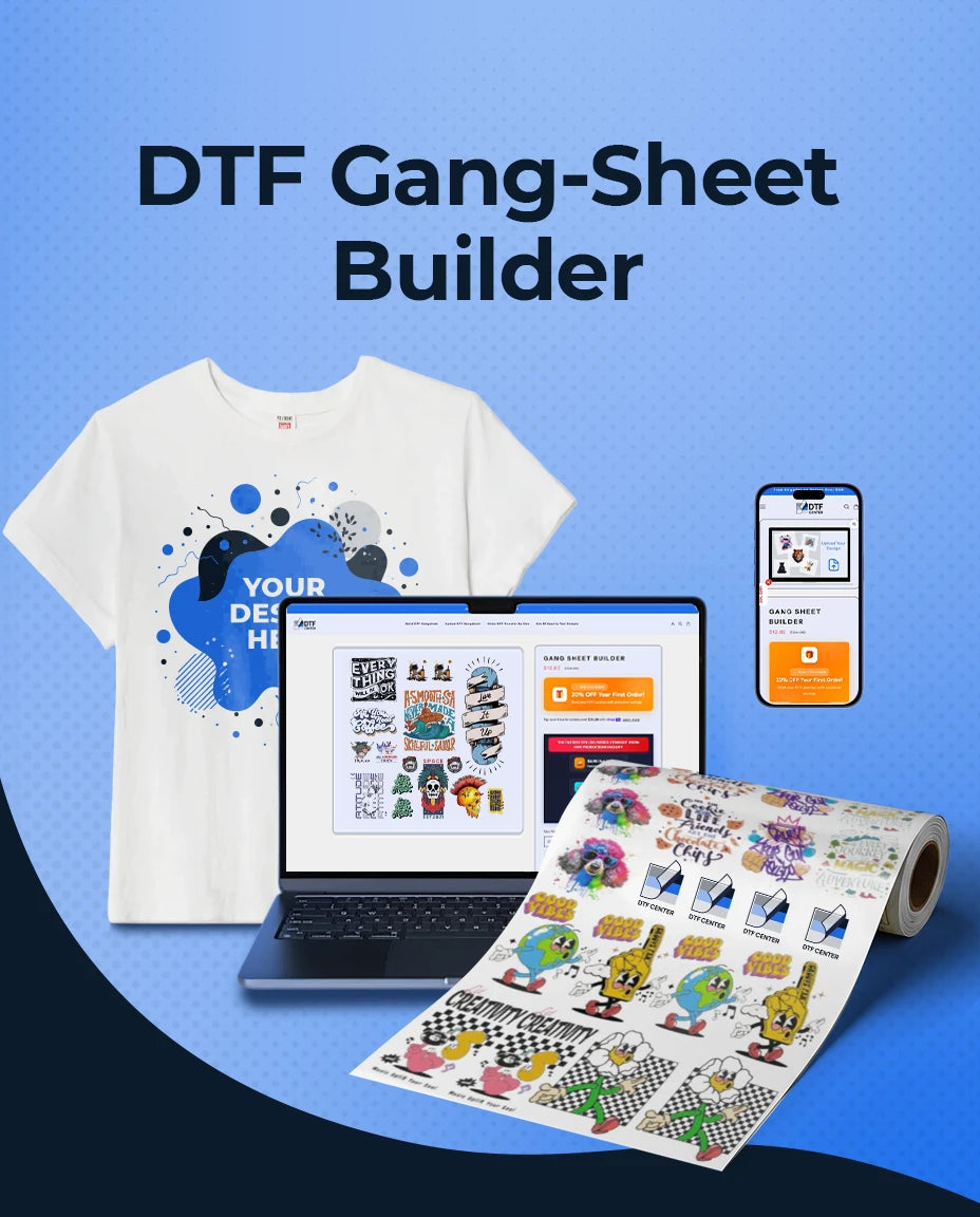 Build DTF Gang Sheets for Your Custom Apparel Printing