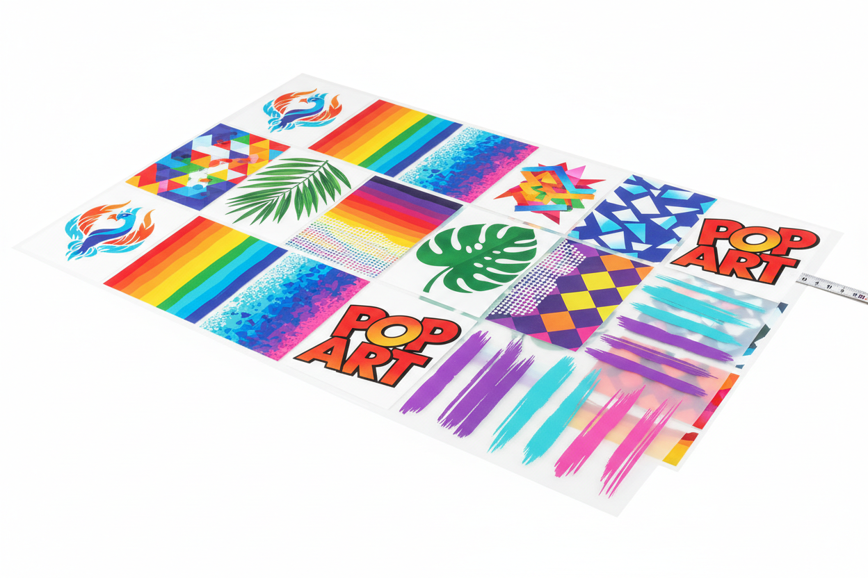 UV DTF Gang Sheets are a practical and efficient solution for anyone looking to streamline their printing process. Designed for professionals, small businesses, and creative individuals, these sheets allow multiple designs to be printed on a single film, saving both time and materials. They deliver crisp, durable, and high-quality transfers suitable for various applications.